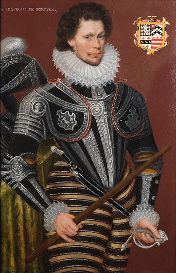 Sir George Gill of Wyddial Hall, Hertfordshire,  dated 1578,  attributed to Cornelis Ketel (1548-1616)  Bonhams, December 17 2020  Lot 69.